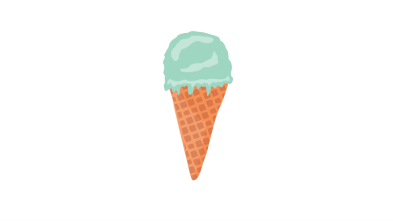 Für alle Kinder eine Kugel Eis in Östrich… ;)