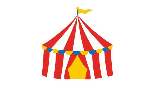 Zirkusprojekt in Östrich mit dem Zirkus Charly